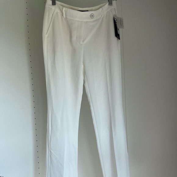 White RW&CO Trousers size 4 - Picture 1 of 4
